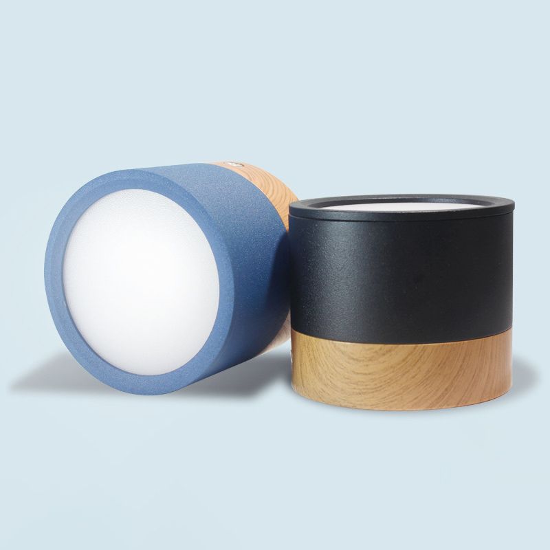 Appareil d'éclairage cylindrique en aluminium de bâti affleurant de foyer de Downlight de LED de Macaron