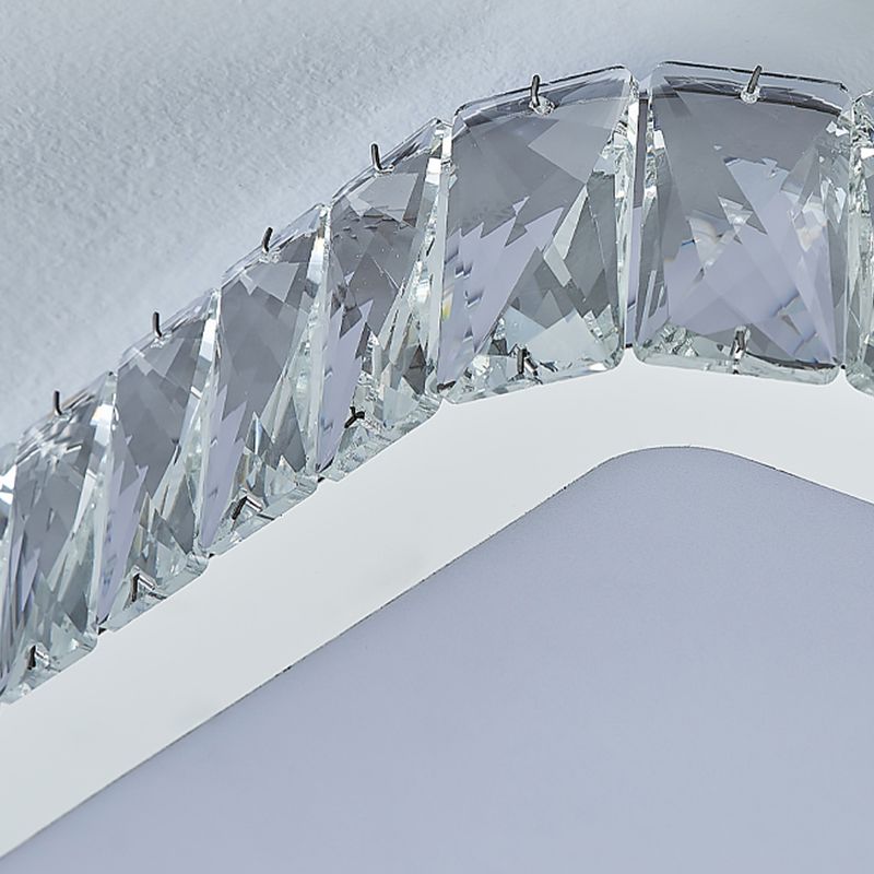 Plafonnier LED encastré en cristal, éclairage de plafond, salon, salle à manger, chambre à coucher