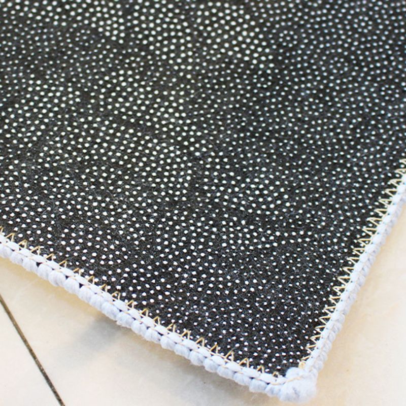 Modern Brown Rug Polyester Color Piece Area Rug Washable Rug for Living Room