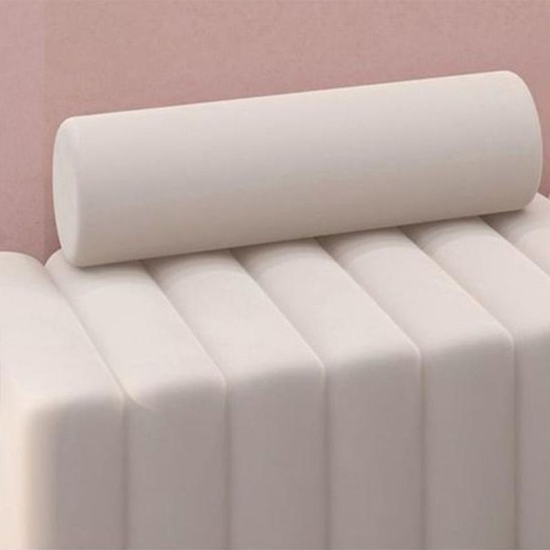 16.92" High Velvet Standard Sofa Contemporary Armless Sofa for Living Room