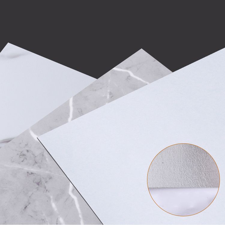 Marbling Stain Resistant Tile 12" x 24" Singular Peel & Stick Tile