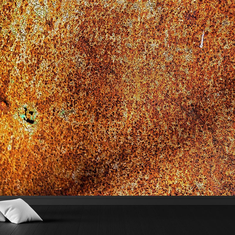 Rusty Mural Wallpaper Moisture Resistant Home Decor for Sitting Room, Made to Measure