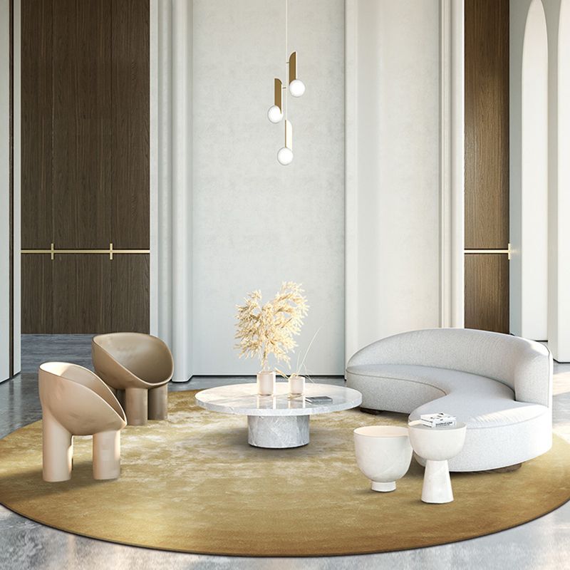 Fancy Modern Carpet Green Polyester Area Rug Tie-Dye Pattern Stain Resistant Tap voor huisdecoratie