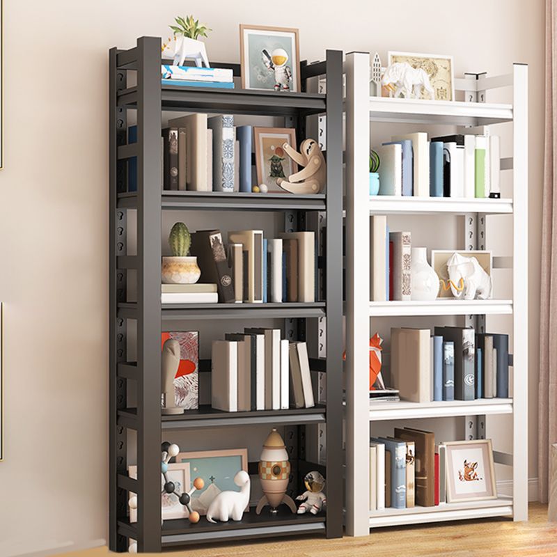 Open Standard Bookshelf Modern Steel Home Study Living Room Bookcase