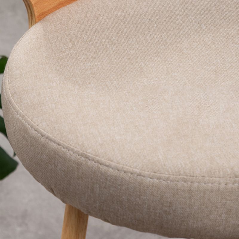 Contemporary Leather Solid Wood Barstools Bristol Bar Stool with Footrest and Low Back