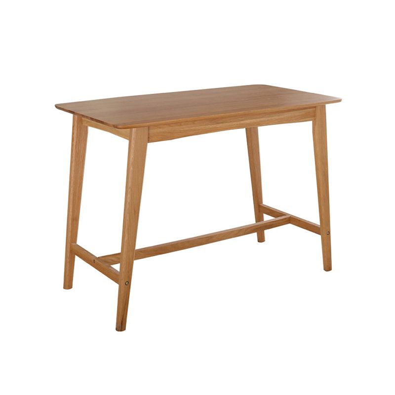 Modern 4 Legs Bistro Bar Table Solid Wood Bar Table for Living Room