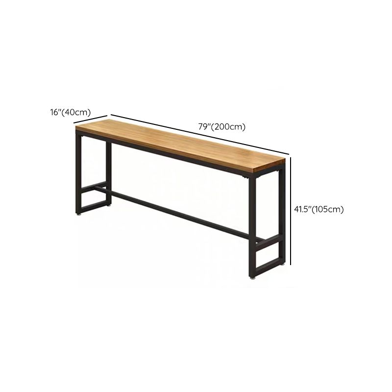 Solid Wood Bar Table Set 1/4/6/7 Pcs Industrial Bar Table and Stools