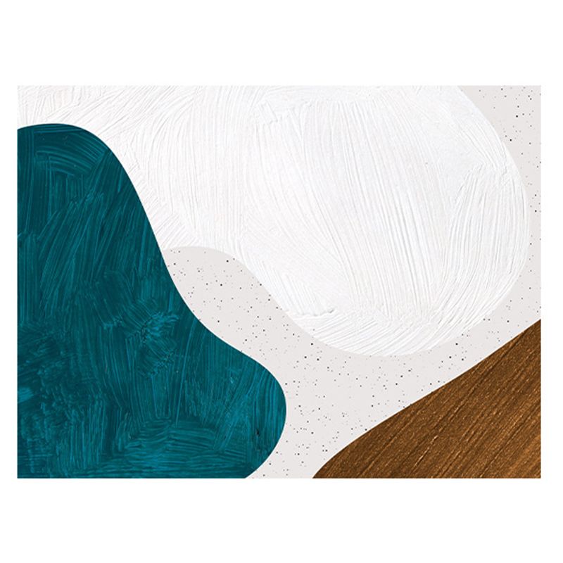 Modern Brown Rug Polyester Color Piece Area Rug Washable Rug for Living Room