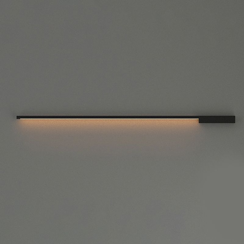 Metal Linear Shape Vanity Lights Modern Style 1 Light Vanity Light Fixtures