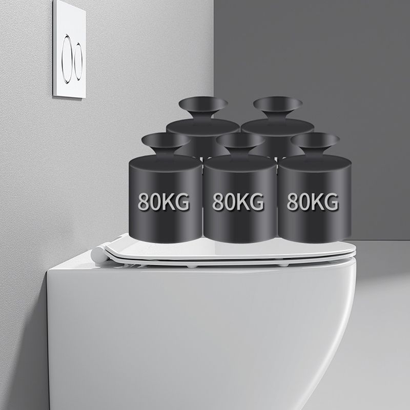 Modern Wall Mount Toilet Bowl One-Piece Urine Toilet for Bathroom