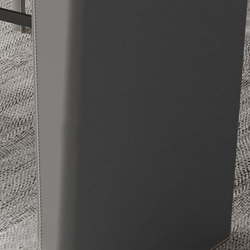 Sintered Stone Bistro Bar Table Modern Double Pedestal Bar Table for Home