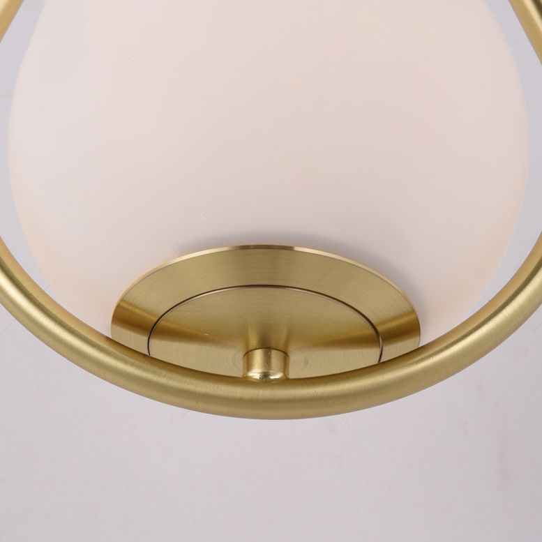 Luce appesa a parete palla postmoderna 1 Light Fun a parete da letto leggero