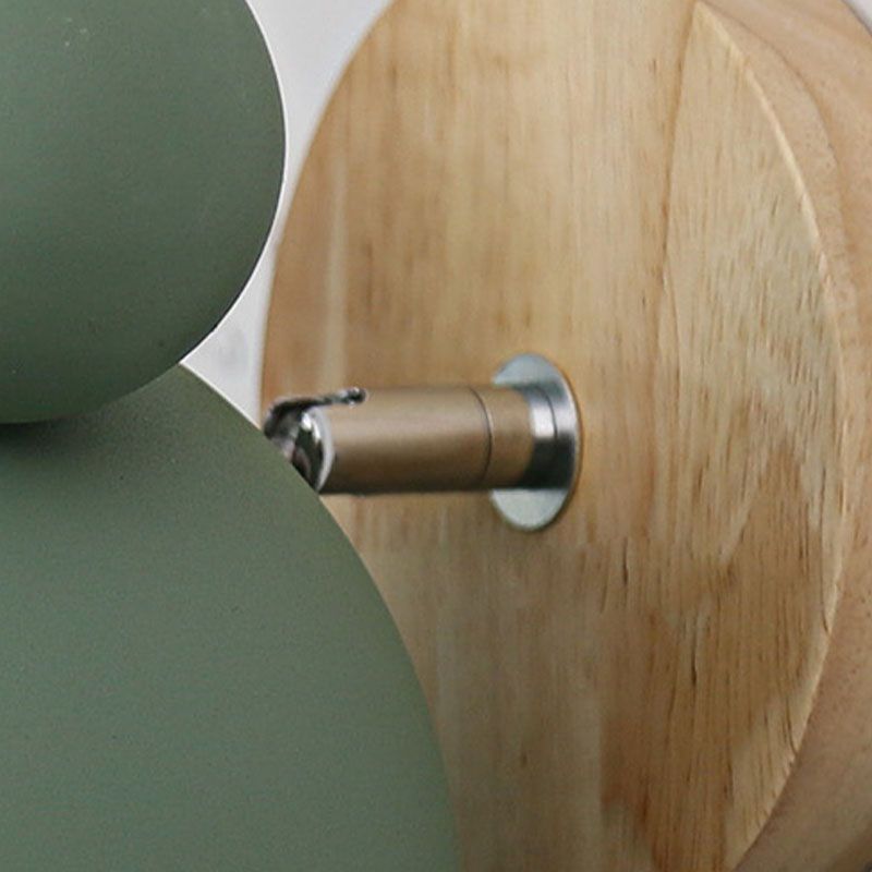 Nordic Modern Wall Sconce 1-Light Iron Wall Mounted Lighting for Bedroom