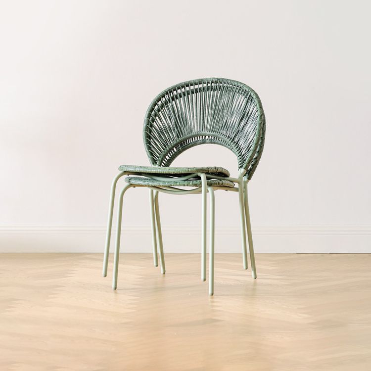 Modern 1/2/3/5/7 Pieces Metal Dining Set Glass Dining Table Set for Outdoor