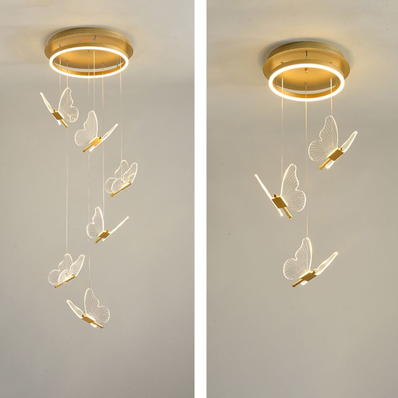 Moderner Butterfly Hanging Deckenleucht