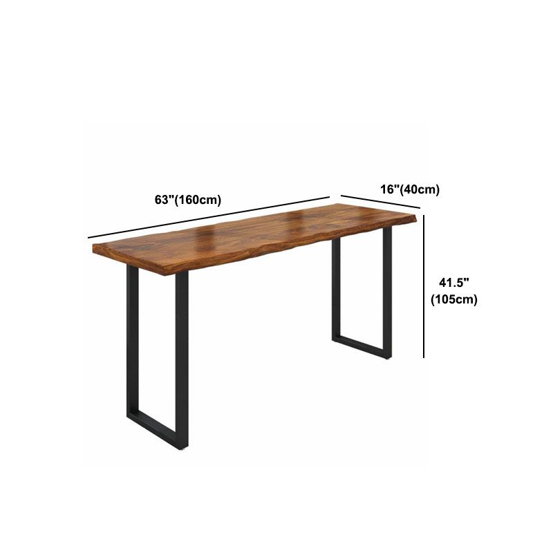 1/2/5/6 Pieces Luxurious Rectangular Pub Table Set Wooden Counter Table Set