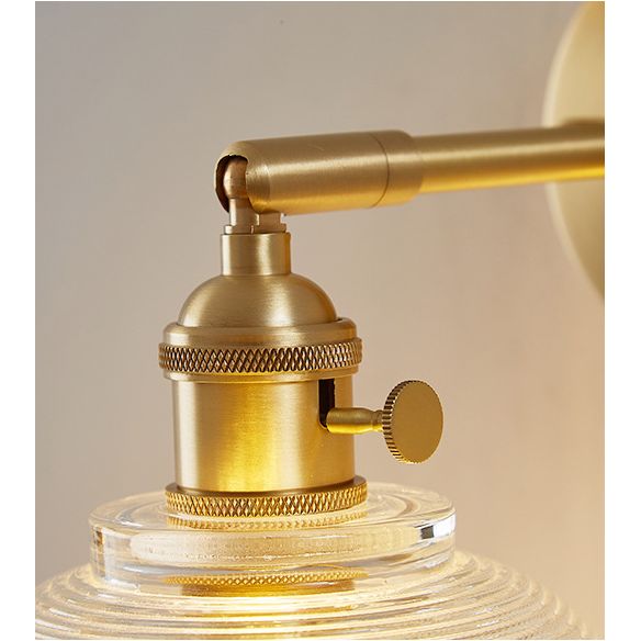 Bewaffnete Leuchtenleuchte kreative einfache Style Glass 1 Lichtleuchten