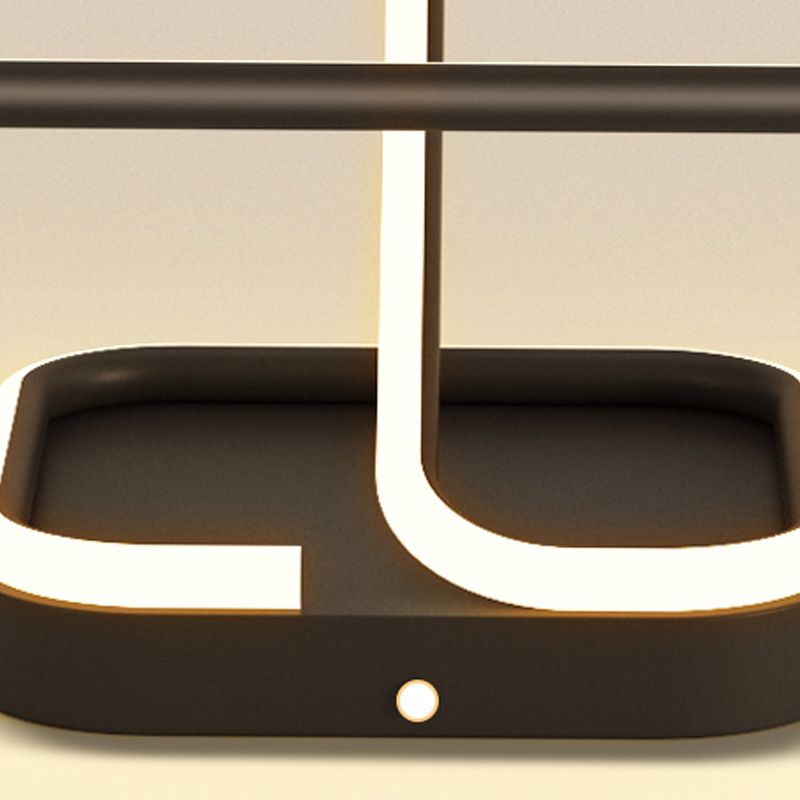 Squared Ceiling Mounted Fixture Modern Style LED Aluminum Ceiling Lighting