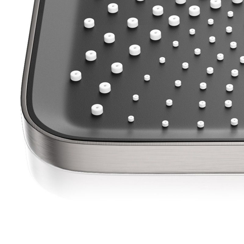 Grey Shower System Swivel Adjustable Spray Pattern Wall-Mounted Shower System