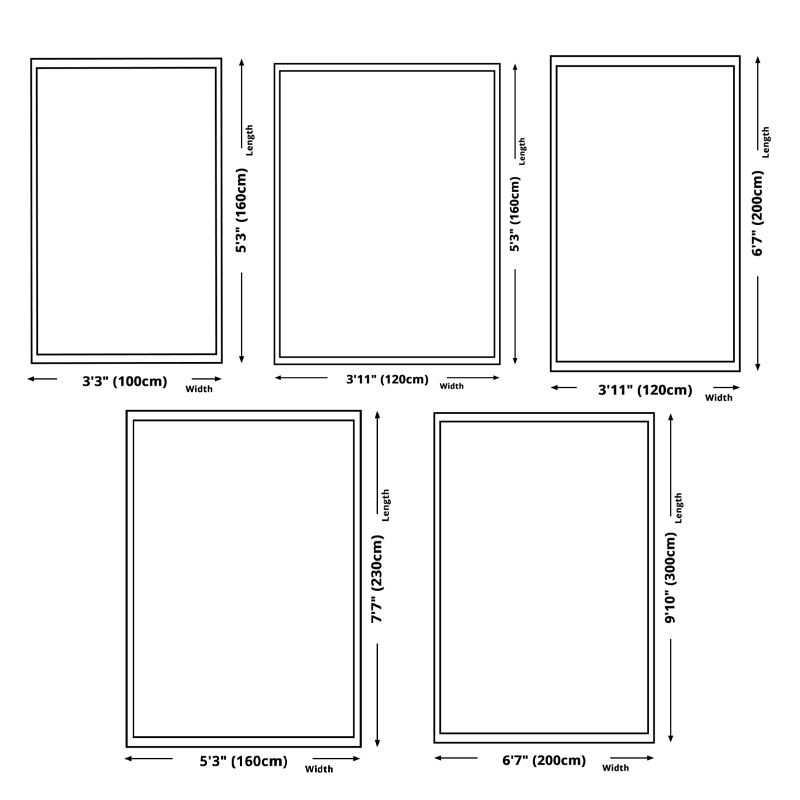 Apricot Tone Abstract Lines Rug Polyester Simple Carpet Non-Slip Backing Indoor Rug for Home Decor