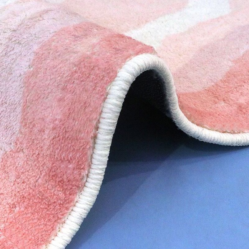 Cloud Shape Rug Modern Area Rug Polyester Easy Care Carpet for Living Room