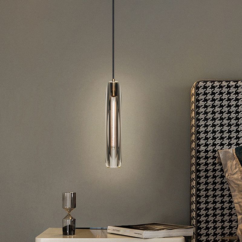 Lampe suspendue en or en or dans le pendentif en cuivre de style luxe moderne