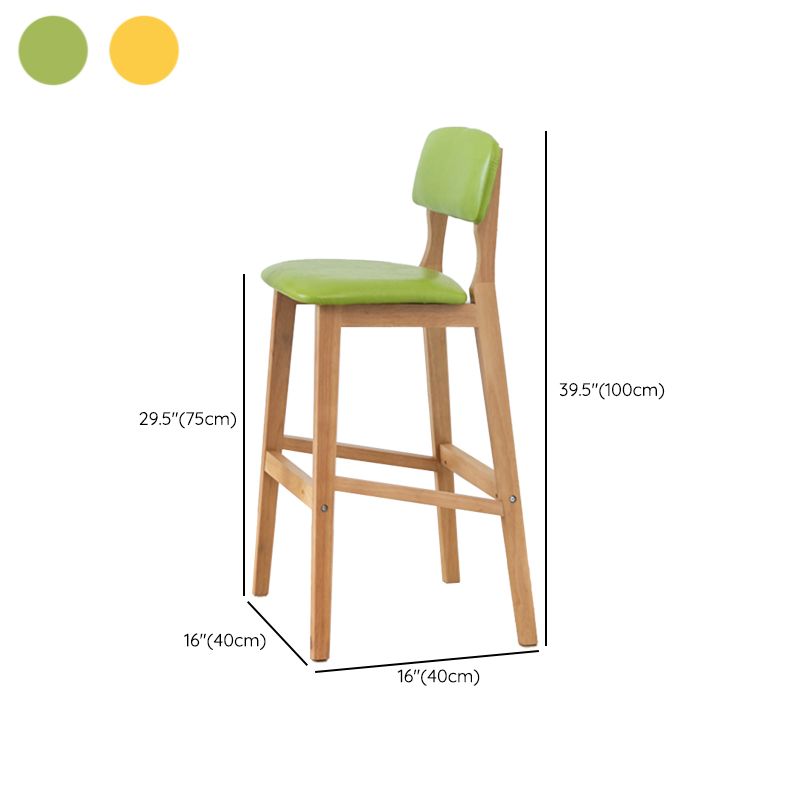 Modern Round Wood Counter Table 1/3 Pieces Bar Table Set for Cafe