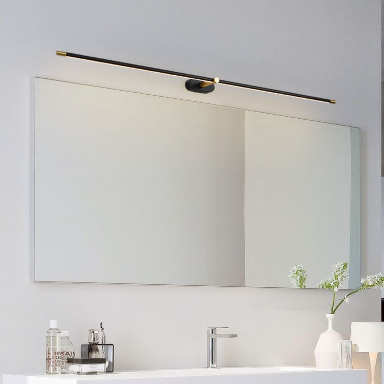 Elongated Sconce Light Fixture Minimalist Style LED Metal Wall Mount Light Fixture