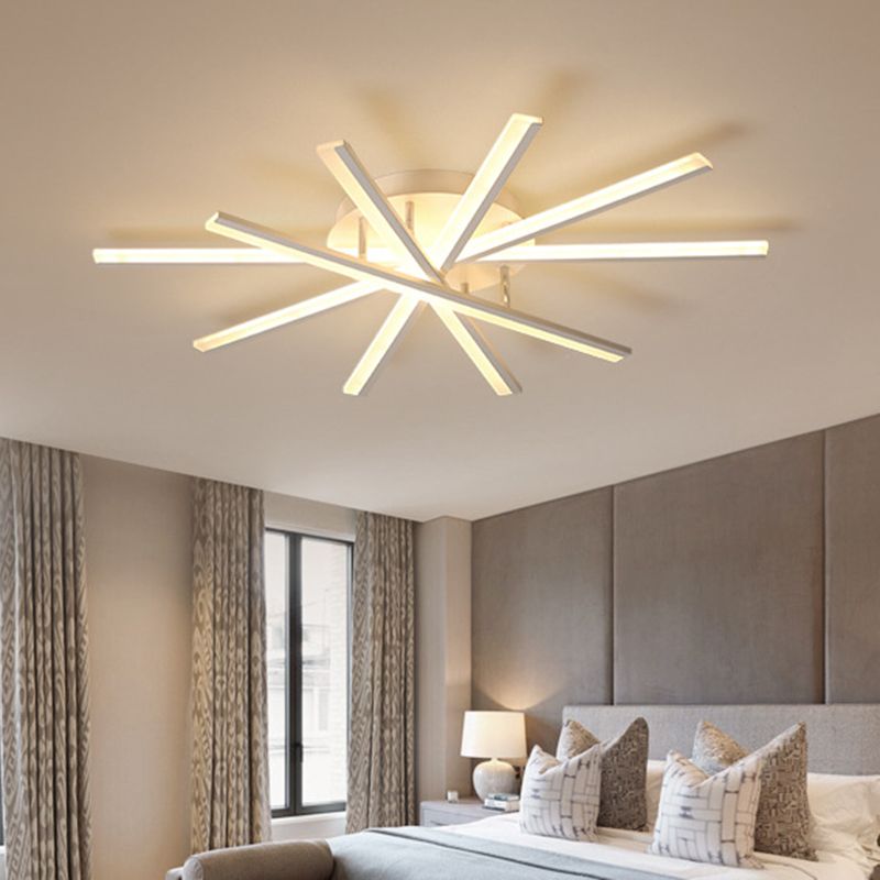 Sputnik LED LED Flush Chandelier MODER