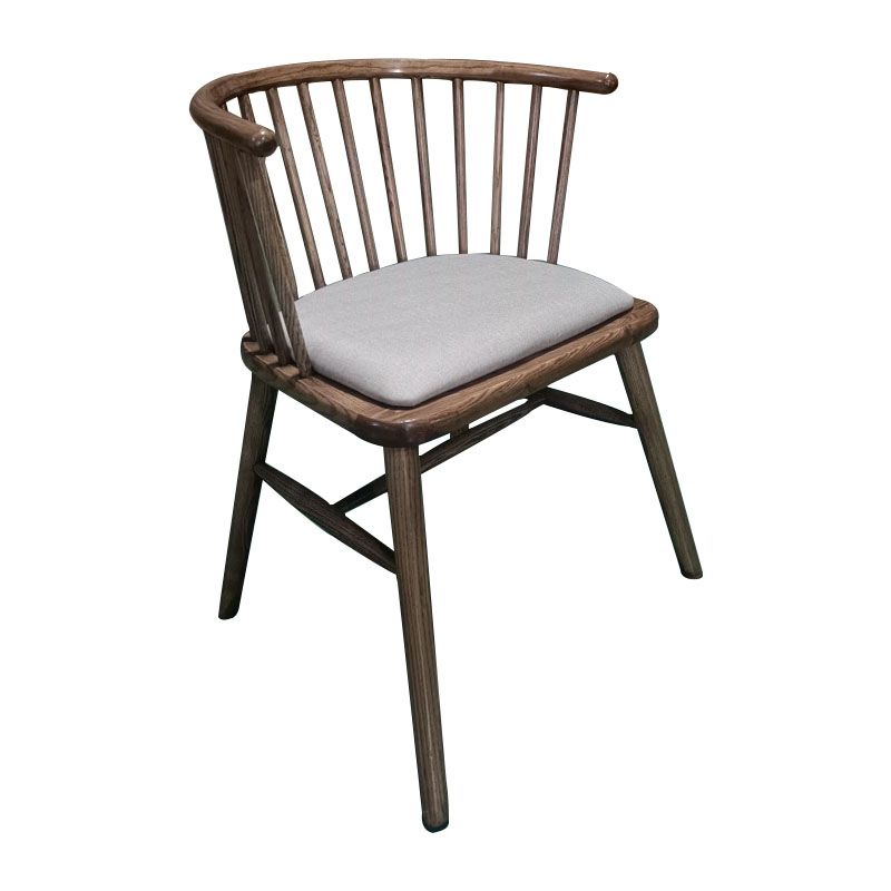 Windsor Back Chair Scandinavian Wood Kitchen Dining Room Side Chair