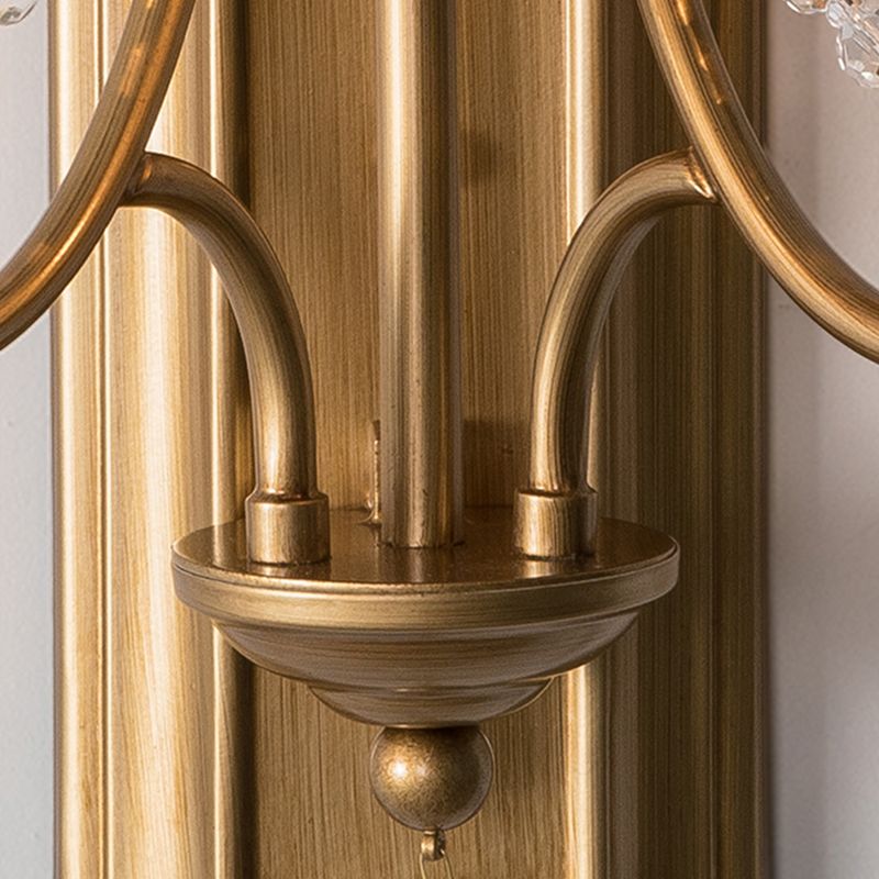 Rustic Golden/Silver Lighting Candle Style Antique Wall Light for Restaurant