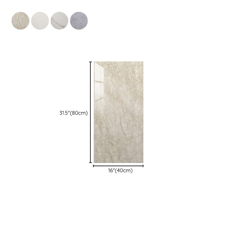 Waterproof Bathroom Backsplash Tile Classical Marble Peel and Stick Backsplash Tile