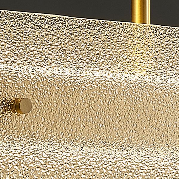 Idea de iluminación de la isla rectangular de estilo contemporáneo Vidretes 1 Light Island Light