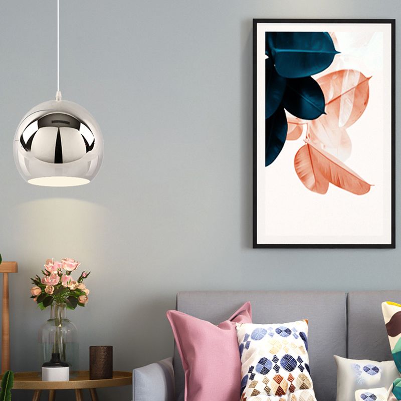 Hanging Light Fixture Simple Style Metal Hanging Ceiling Light