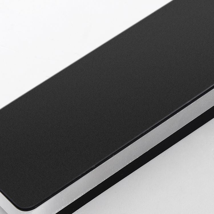 Estilo moderno de estilo minimalista de montaje lineal montura de pared de metal de pared de pared de pared lámpara para sala de estar