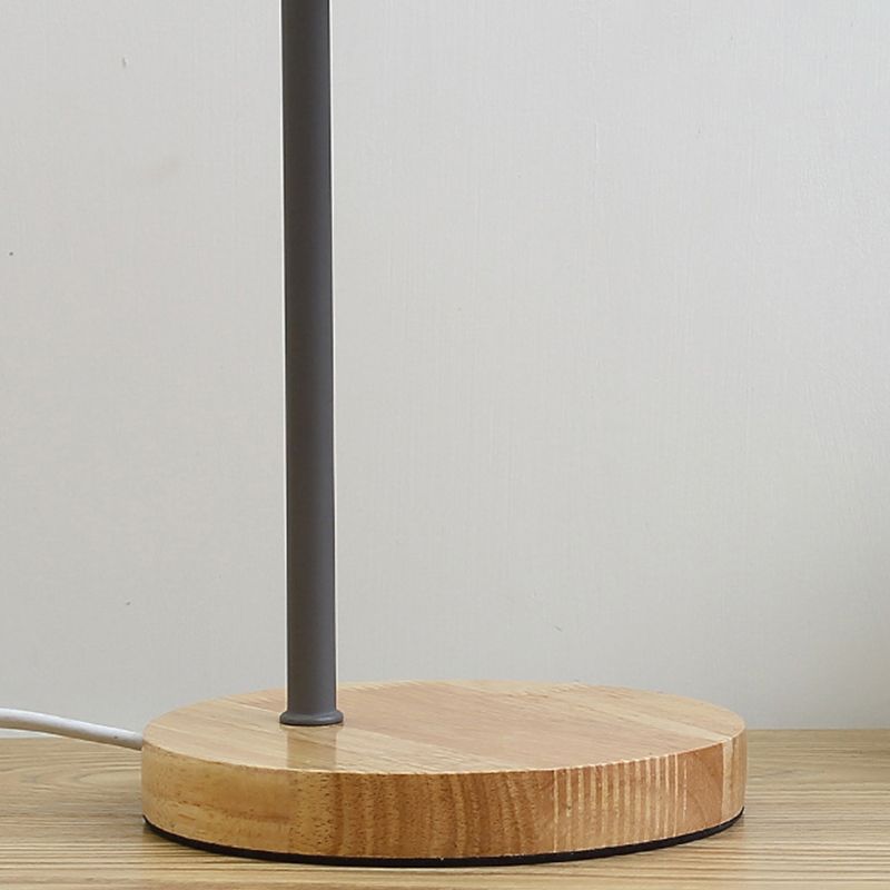 Table de forme de dôme lampe macaron Simplicité Style Metal Bedroom Table Light pour chambre