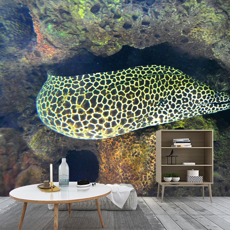 Underwater World Mural Contemporary Decorative Living Room Wall Art for Decoration