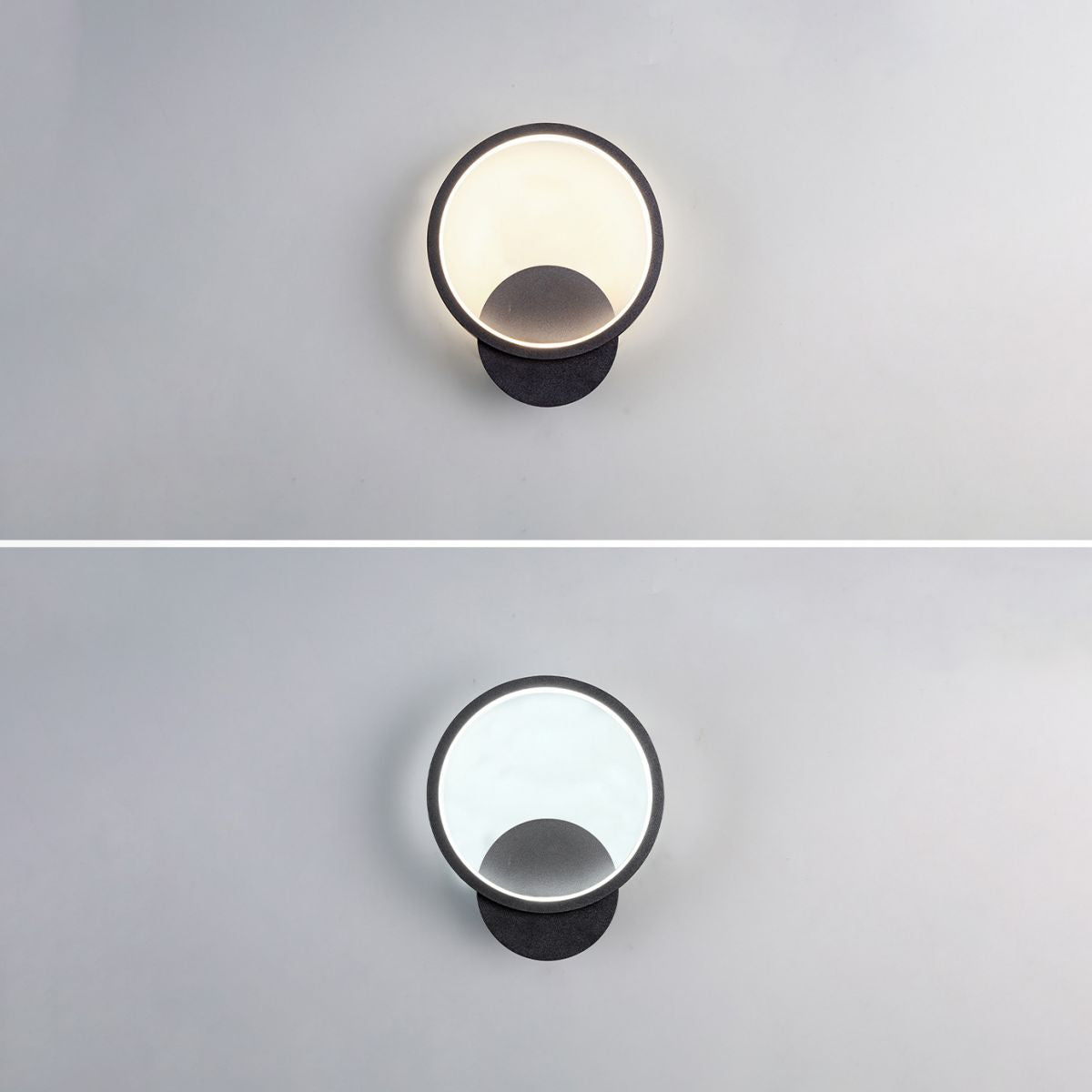 Modernistische Ringwandleuchter -LED -Minimalismus -Wandmontage Licht für Esszimmer