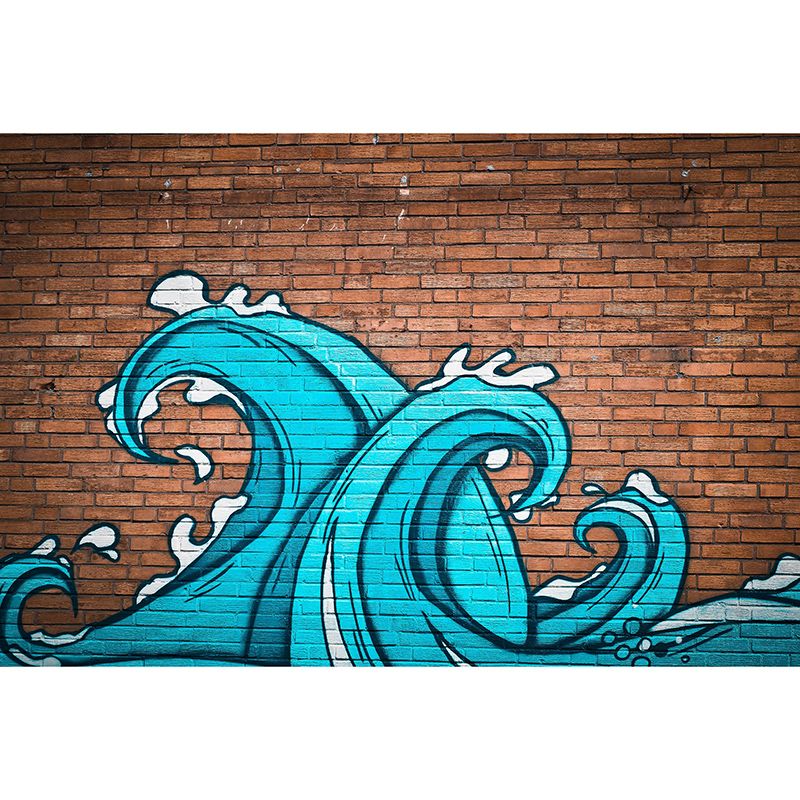 Illustration Wall Mural Classic Stain Resistant Art Wall Murals for Home