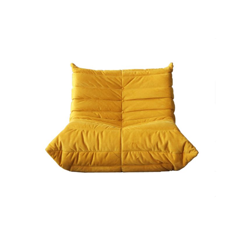 Contemporary Style Upholstered Armless Cushion Back Parsons Chair