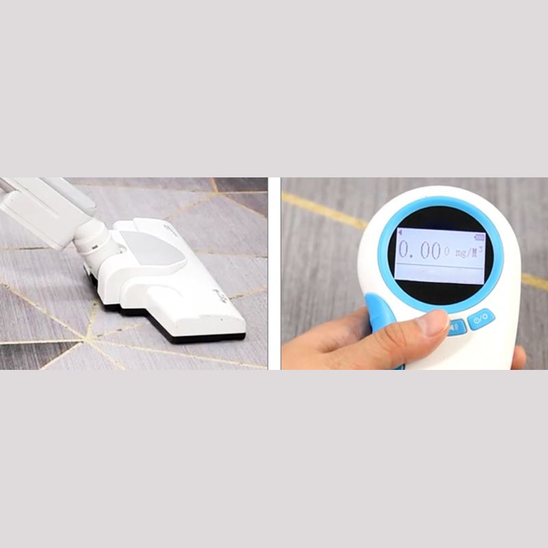 Chic Blue Modern Rug Geometric Print Polyester Area Rug Anti-Slip Area Carpet for Home Decor