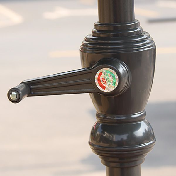 Farmhouse Solid Wood Picnic Table UV Resistant Brown Patio Table