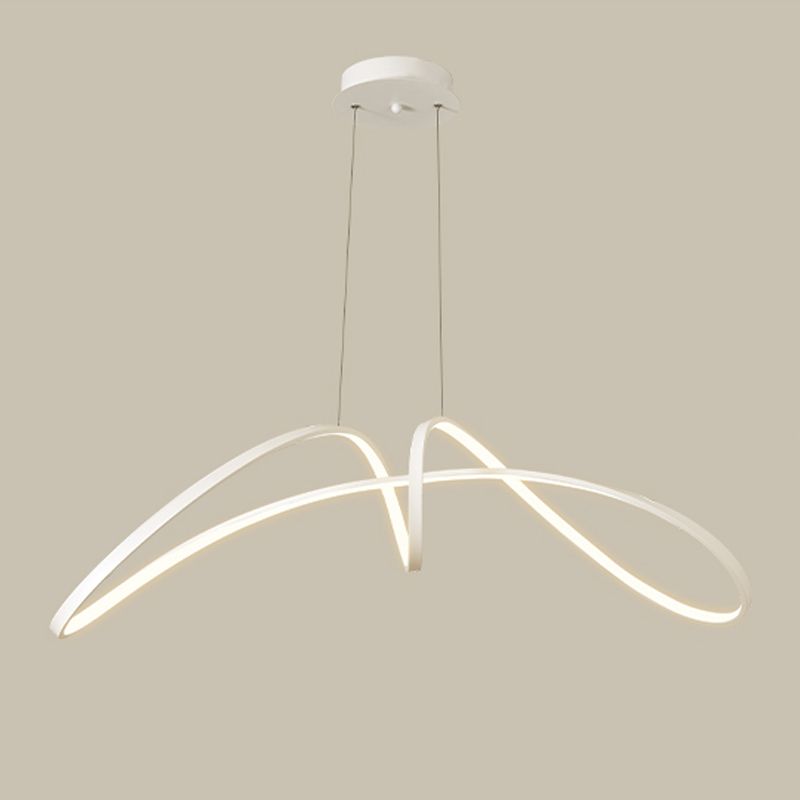 Draai schaduw metaal kroonluchter licht modern 1- licht kroonluchter verlichtingsarmatuur