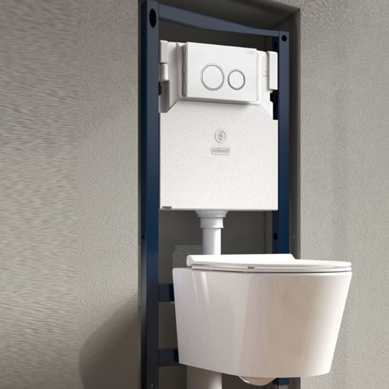 Contemporary One Piece Flush Toilet Wall Mount Urine Toilet for Bathroom