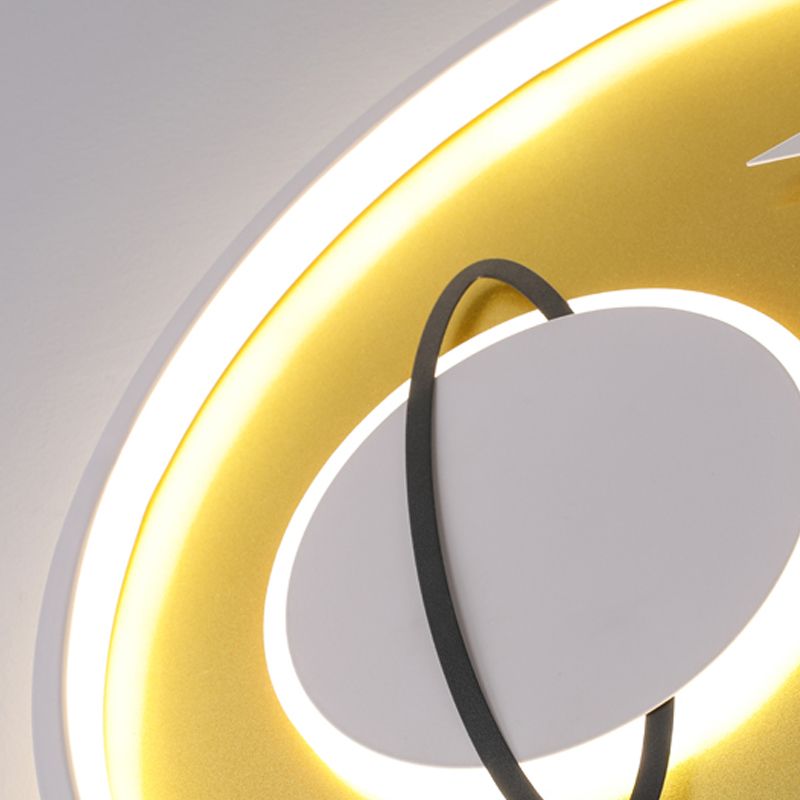Iluminación de montaje de descarga LED de techo simple nórdico simple Nordic para la habitación de Kid
