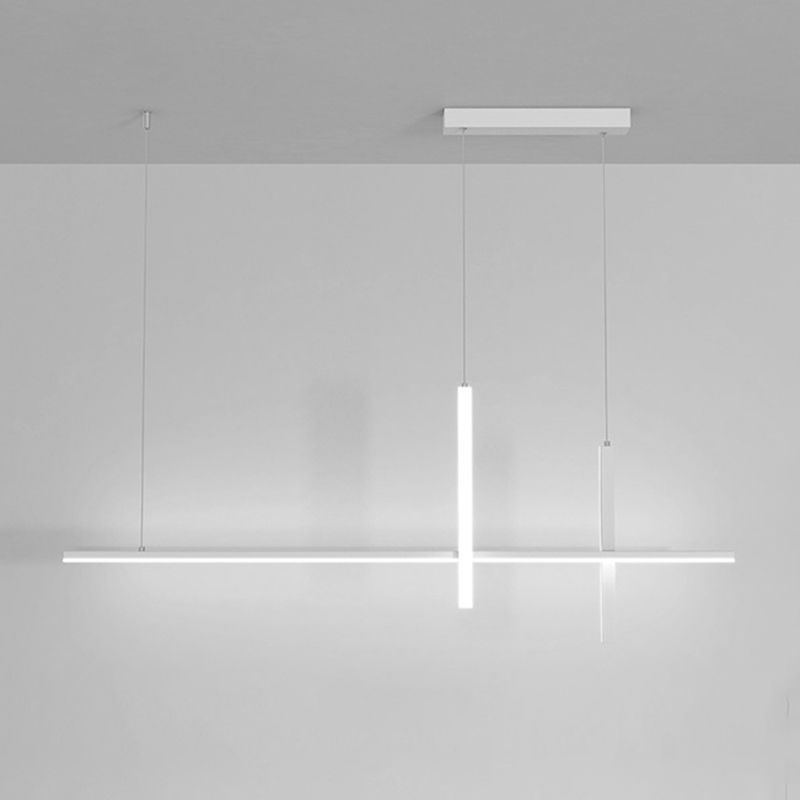 Modern White/Black Kitchen Island Lighting LED Ceiling Light for Dining Room
