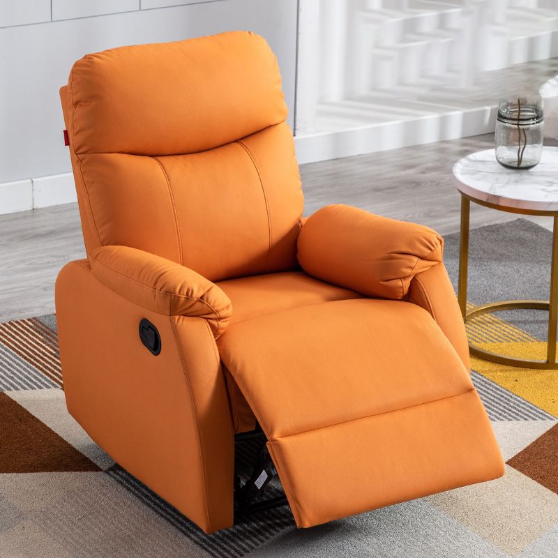 Solid Color Standard Recliner Modern Minimalist Home Single Recliner Chair