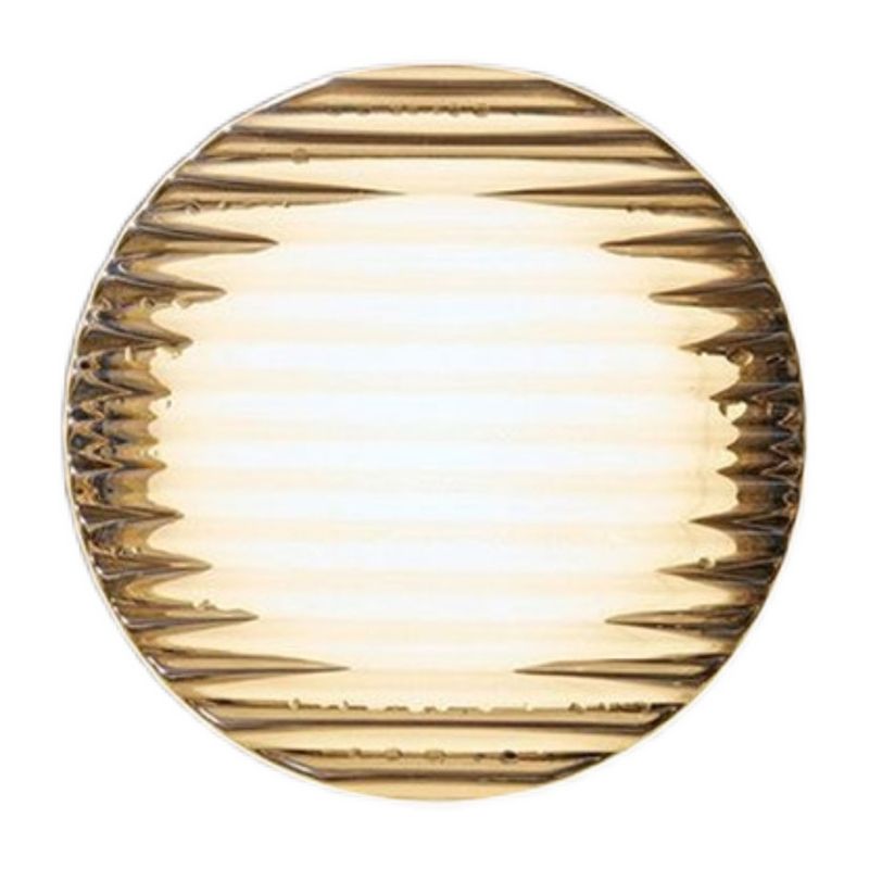 Modern Metal Wall Sconce Circle Shape 1 Light Sconce Light Fixtures