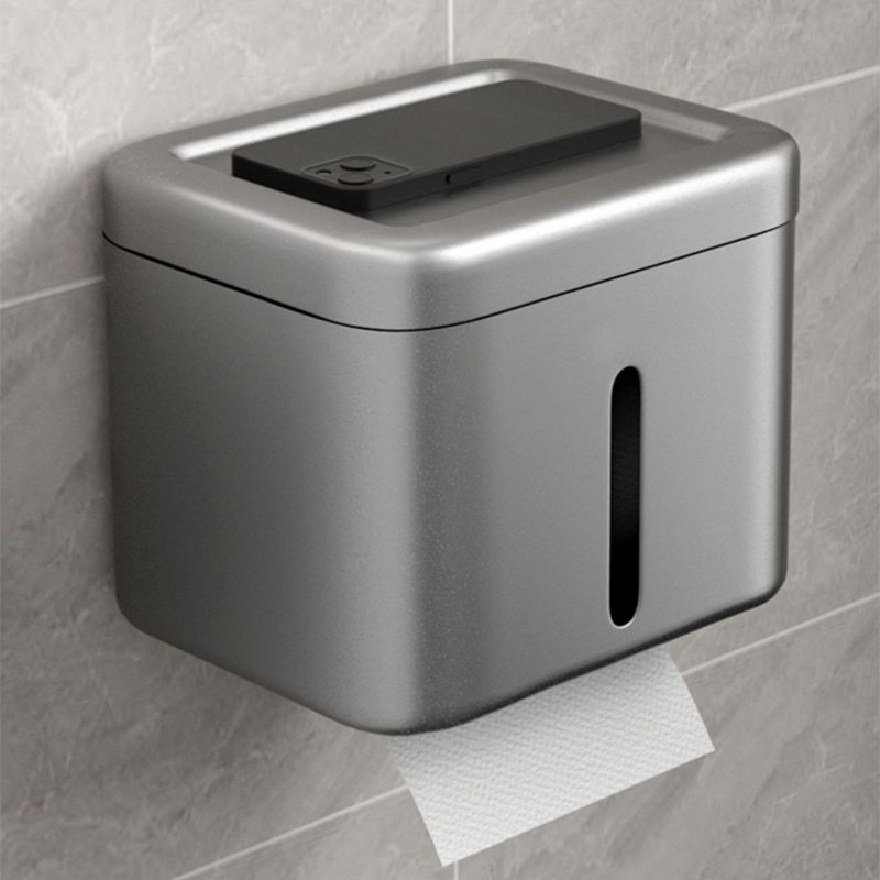 Modern Grey Bath Hardware Set Towel Bar Paper Holder Bathroom Accessory Kit