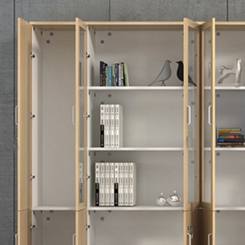 Medieval Modern File Cabinet Wooden Frame Storage Vertical File Cabinet